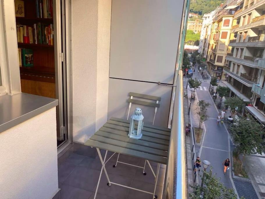 Terraza Playa Y Calle Peatonal Ess03377 San Sebastián Eksteriør bilde